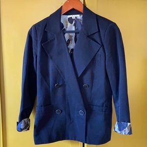 CAbi black lux tux jacket blazer